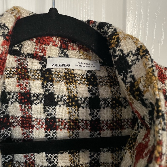 Pull&Bear Plaid Shacket - Picture 2 of 4